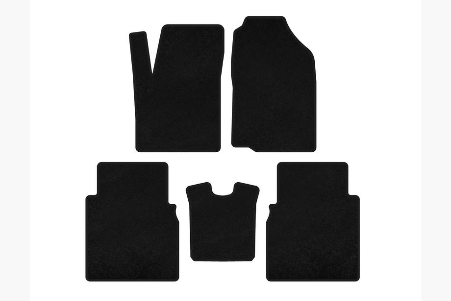 JAC J6 2011-2019 Deluxe Textile Floor Mats (Black) Image