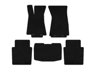 Jaguar XJ 2003-2009 Deluxe Textile Floor Mats (SD, Black) photo 1