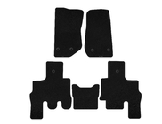 Jeep Wrangler 2007-2017 Deluxe Textile Floor Mats (Black) photo 1