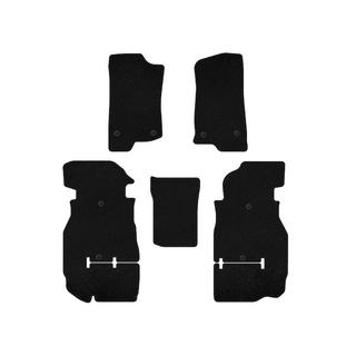 Deluxe Textile Floor Mats (Rubicon Unlimited/5-door, black) photo 1