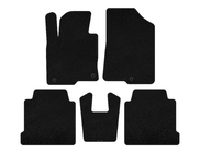 Kia Cadenza 2016- Deluxe Textile Floor Mats (Black) photo 1