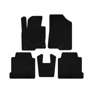 Deluxe Textile Floor Mats (Black) Kia Cadenza 2016- photo 1