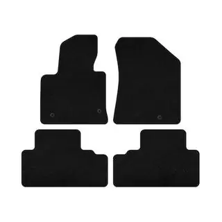 Deluxe Textile Floor Mats (Black) photo 1