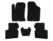 Kia Cerato 2 2010-2013 Deluxe Textile Floor Mats (SD, Black) photo 1