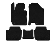 Kia Cerato 3 2013-2018 Deluxe Textile Floor Mats (SD, Black) photo 1