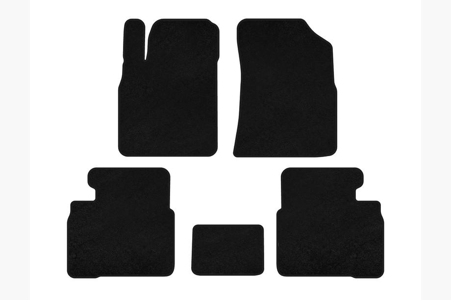 Kia Magentis 2000-2005 Deluxe Textile Floor Mats (Black) Image