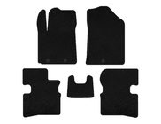 Kia Picanto 2004-2011 Deluxe Textile Floor Mats (2009-2011, HB, Black) photo 1