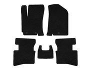 Kia Rio 2012-2017 Textile Floor Mats Deluxe V2 (Black) photo 1
