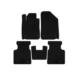 Deluxe Textile Floor Mats (Black) photo 1