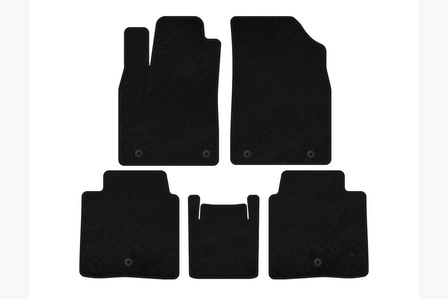 Lexus ES 2012-2018 Deluxe Textile Floor Mats (SD, Hybrid, Black) Image
