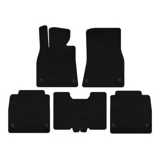 Deluxe Textile Floor Mats (2007-2010, SD, Long Wheelbase, Black) photo 1