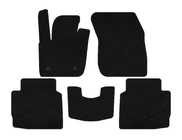Lincoln MKZ 2012-2020 Deluxe Textile Floor Mats (2016-2020, SD, Black) photo 1