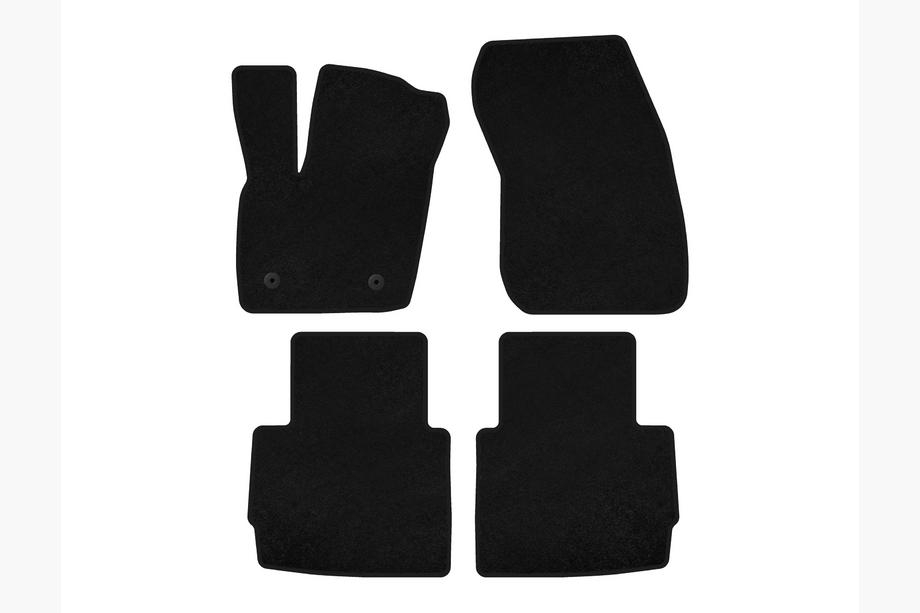 Lincoln MKZ 2012-2020 Deluxe Textile Floor Mats (Black) Image