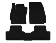 Mazda 5 2010-2018 Deluxe Textile Floor Mats (2 Rows, Black) photo 1