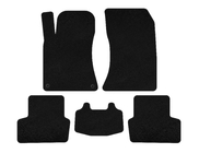 Mercedes CLA C117 2013-2019 Deluxe Textile Floor Mats (SD, Black) photo 1