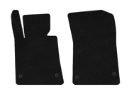 Mercedes SLK R172 2011-2016 Deluxe Textile Floor Mats (Roadster, Black) photo 1