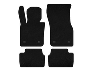 Mini Cooper F55/56/57 2014-2023 Deluxe Textile Floor Mats (for F55, 5-door, black) photo 1