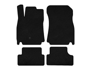 Mitsubishi Eclipse Cross 2017- Deluxe Textile Floor Mats (Coupe, Black) photo 1