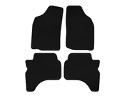 Mitsubishi L200 1996-2006 Deluxe Textile Floor Mats (Black) photo 1