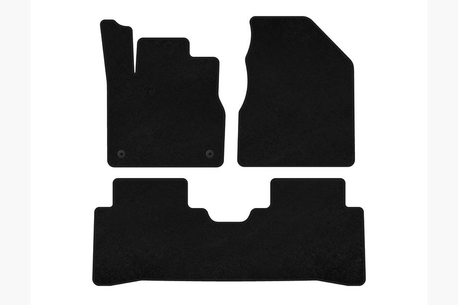 Nissan Murano 2008-2014 Deluxe Textile Floor Mats (Black) Image
