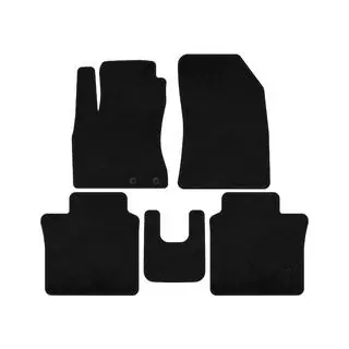 Deluxe Textile Floor Mats (HB, Black) photo 1