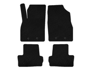 Opel Antara 2006-2017 Deluxe Textile Floor Mats (LB, Hybrid, Black) photo 1