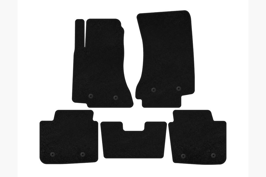 Opel Omega B 1994-2003 Deluxe Textile Floor Mats (SD, Black) Image
