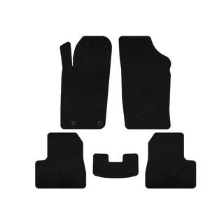 Deluxe Textile Floor Mats (2009-2013, Black) Peugeot 206 1998-2024 photo 1