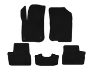 Peugeot 208 2012-2019 Deluxe Textile Floor Mats (HB, 5-door, black) photo 1