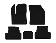 Peugeot 3008 2016-2023 Deluxe Textile Floor Mats (2016-2020, Black) photo 1