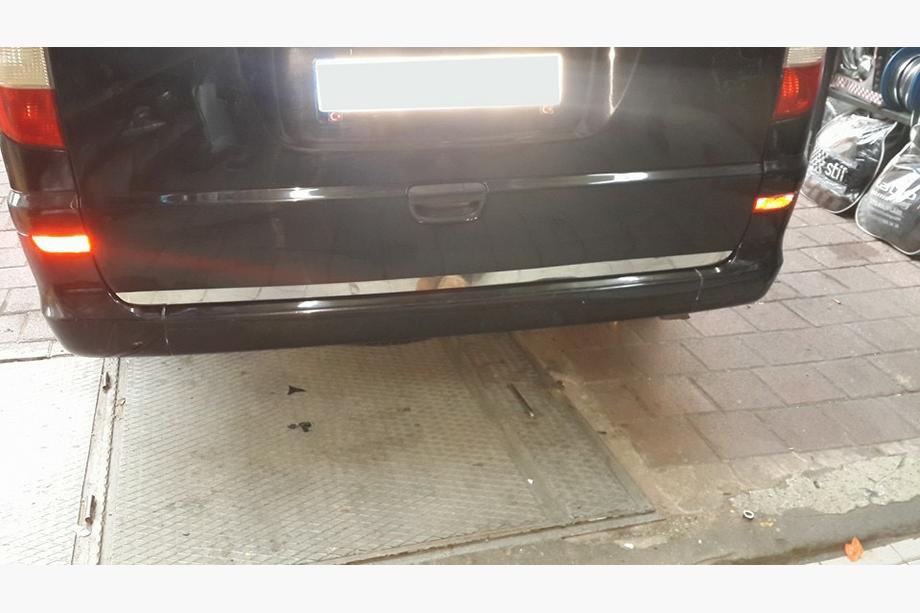 Mercedes Vito W639 2004-2014 Trunk Lid Trim Stainless Steel Photo 5
