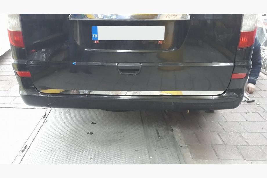 Mercedes Vito W639 2004-2014 Trunk Lid Trim Stainless Steel Photo 6