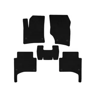 Deluxe Textile Floor Mats (Black) Porsche Cayenne 2003–2010 photo 1