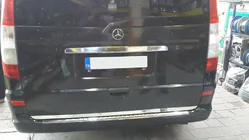 Mercedes Viano 2004-2014 Trunk Lid Trim Stainless Steel photo 3