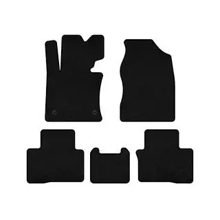 Deluxe Textile Floor Mats (Black) photo 1