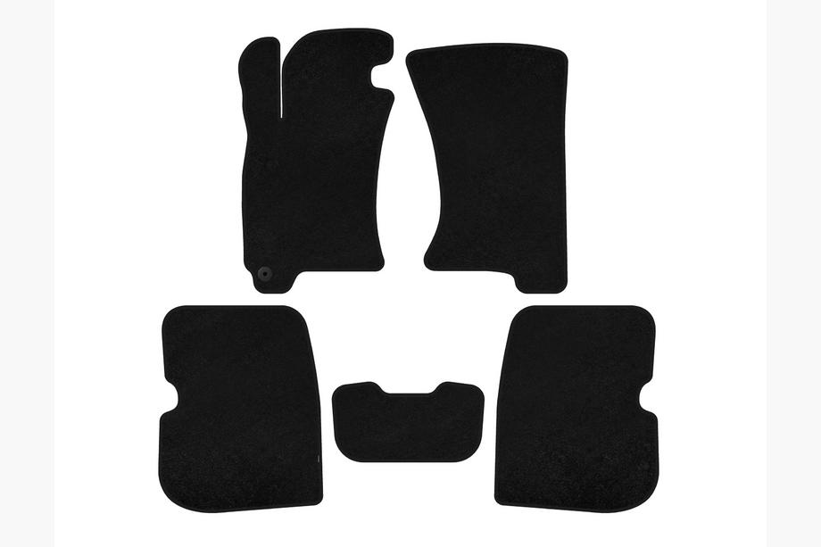 Subaru Forester 1997-2002 Deluxe Textile Floor Mats (Black) Image