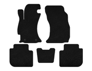 Subaru Forester 2013-2018 Deluxe Textile Floor Mats (2013-2017, Black) photo 1