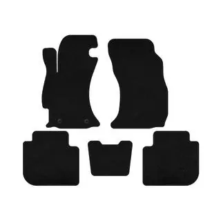Deluxe Textile Floor Mats (2013-2017, Black) photo 1