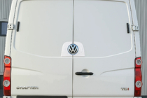 Volkswagen Crafter 2006-2016 Rear Logo Trim (Stainless Steel) photo 1