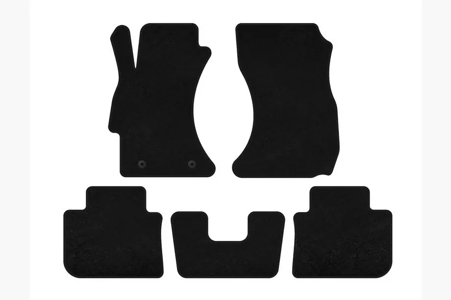 Subaru WRX 2014- Deluxe Textile Floor Mats (SD, Black) Image