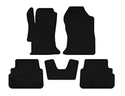 Subaru XV 2017-2023 Textile Floor Mats Deluxe V1 (Black) photo 1