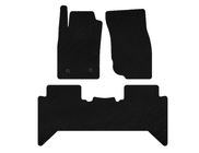 Toyota Hilux 2006-2015 Textile Floor Mats Deluxe V2 (Black) photo 1
