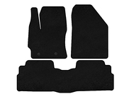 Toyota Verso 2009–2018 Deluxe Textile Floor Mats (2 rows, 7-seater, black) photo 1