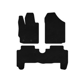 Deluxe Textile Floor Mats (HB, 5-door, black) Toyota Yaris 2006-2011 photo 1