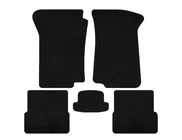 Volkswagen Golf 2 1983-1992 Deluxe Textile Floor Mats (Black) photo 1