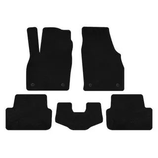 Deluxe Textile Floor Mats (HB, Black) photo 1