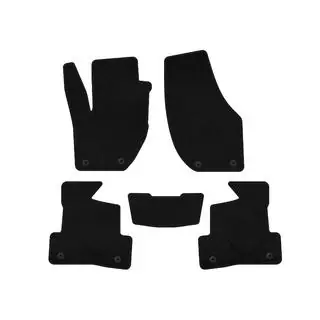 Deluxe Textile Floor Mats (2012-2016, HB, Black) photo 1