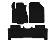 Acura MDX 2007-2013 Deluxe Textile Floor Mats (2 Rows, Black) photo 1