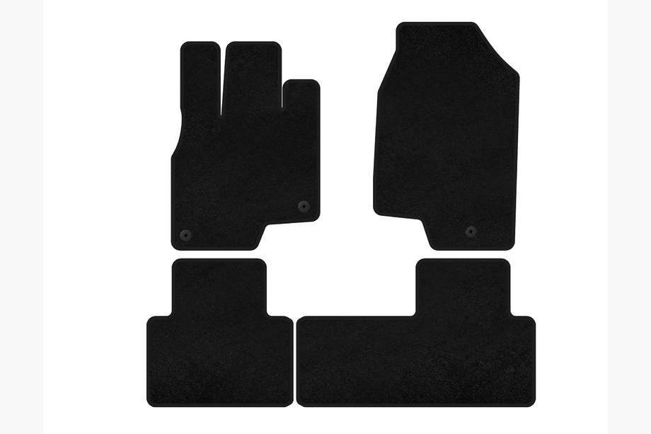Acura RDX 2018- Deluxe Textile Floor Mats (Black) Image