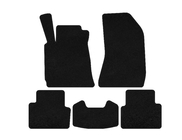 Alfa Romeo 159 2005–2011 Textile Floor Mats Deluxe V-1 (Black) photo 1